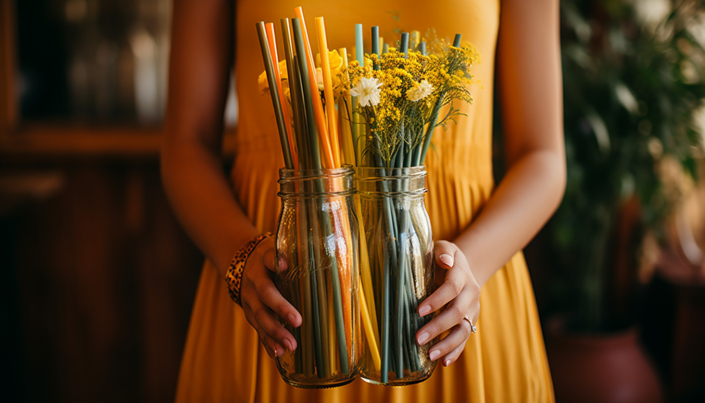 Zoom sur les pailles réutilisables